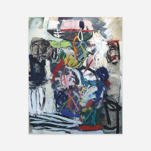 Xavier Baxter Big One, 2025 Mixed media on canvas 305 x 244 cm