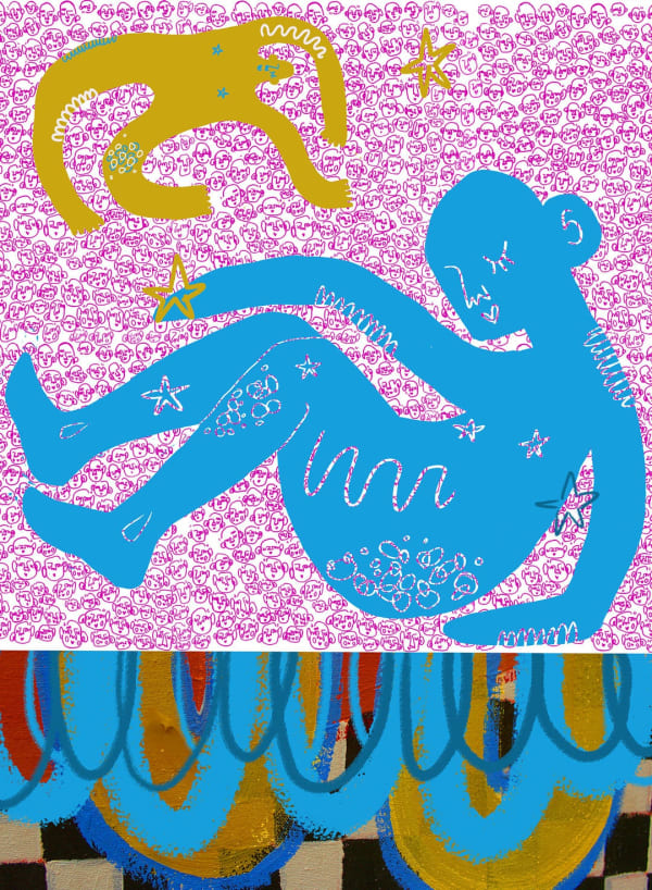 Martha Cole, Blue person