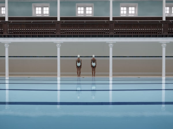 Soo Burnell, poolside II