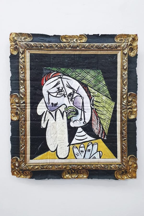 Julio Anaya Cabanding - After Pablo Picasso. El almuerzo sobre la hierba según Manet, 2025