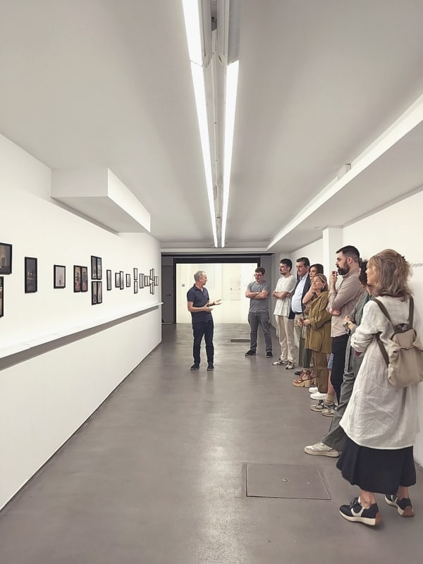Guided tour with the artists Antonio Ortega, Pep Vidal and Alán Carrasco