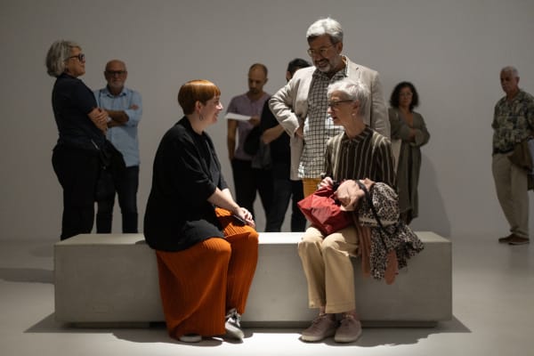 Guided tour with the artist Eugenio Merino and curator Semíramis González