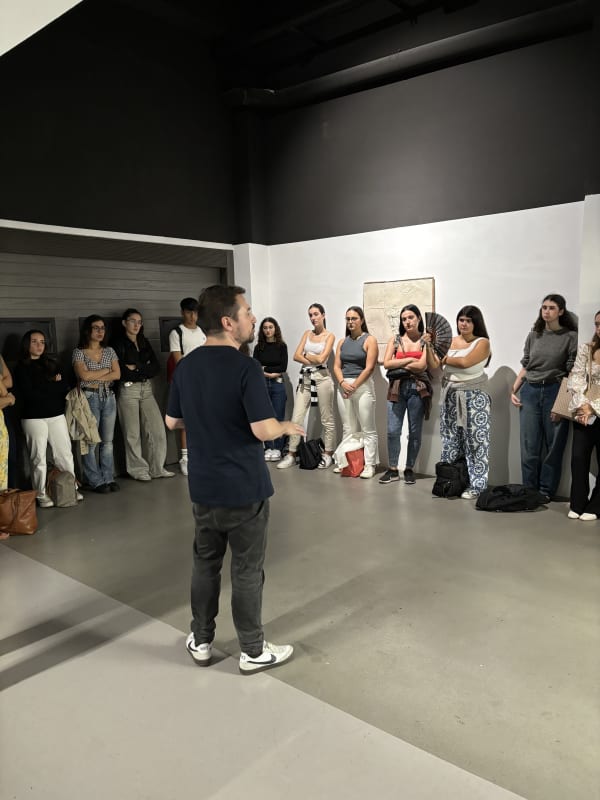 Guided visit with UB students