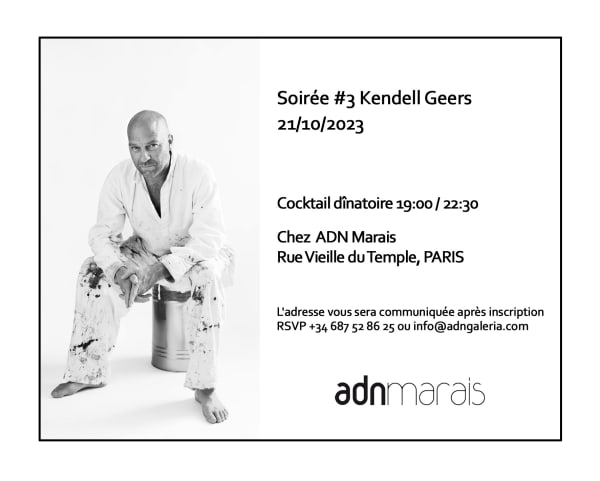 Soirée #3: Kendell Geers