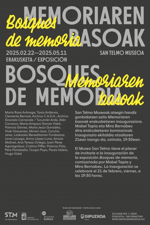 Alán Carrasco at Memoriaren basoak