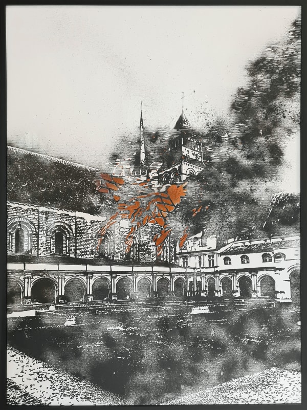 Nicolas Daubanes, La mutinerie de Fontevraud : l’incendie de l’abbatiale, 2023