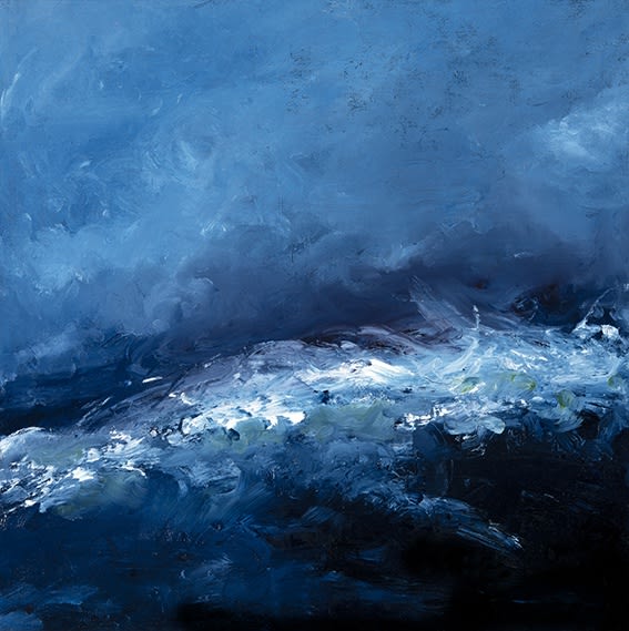 Dramatic Oil seascape painting on canvas