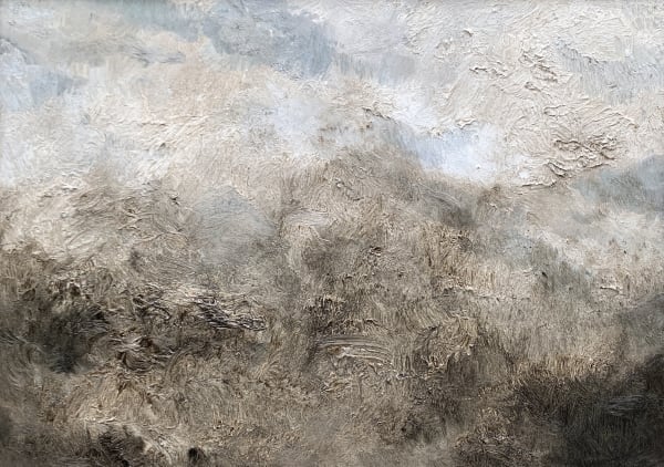 Dramatic landscape Oil painting on canvas by Artist Stephen Charlton www.stephencharlton.com