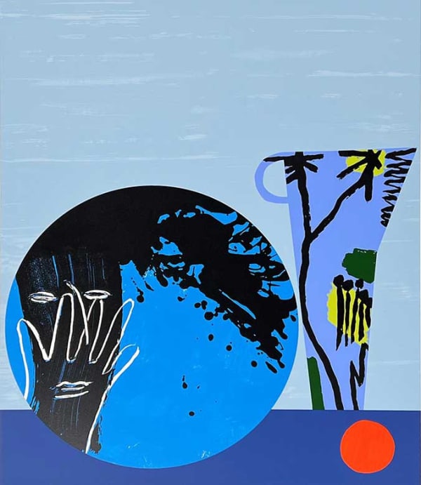 Bruce McLean - Red Hot Autumn , 2021