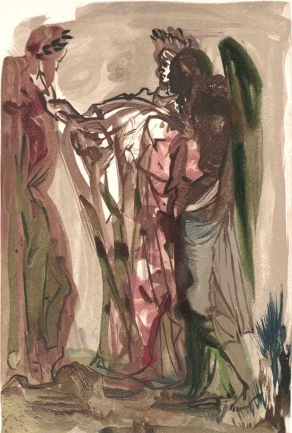 Salvador Dalí, The Proud (Purgatory: Canto 11), 1960 - 64