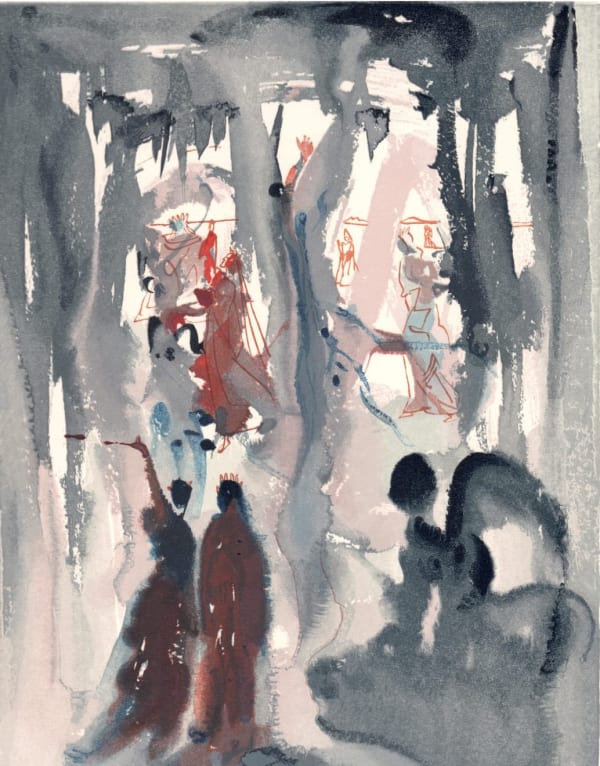 Salvador Dalí, Thus the earth was created (Paradise: Canto 13), 1960 - 64