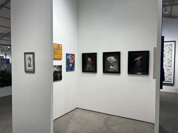 Installation view of the Harman Projects booth at CONTEXT Art Fair Miami