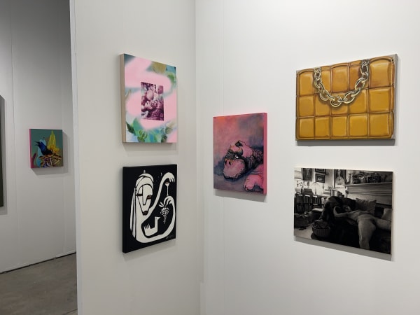 Installation view of the Harman Projects booth at CONTEXT Art Fair Miami