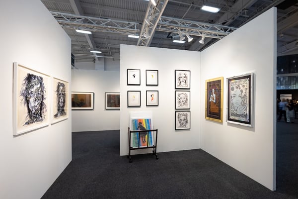 Harman Projects Booth at Art on Paper 2024