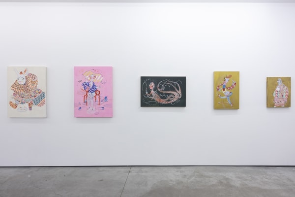 Installation photo of KeFe exhibition