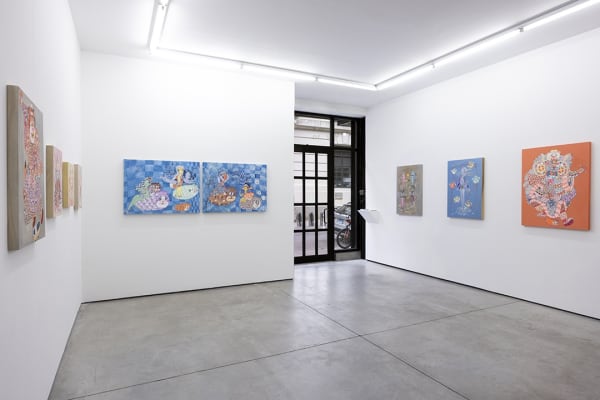 Installation photo of KeFe exhibition