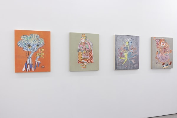 Installation photo of KeFe exhibition