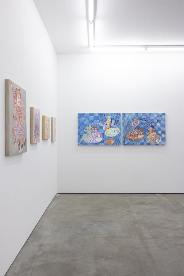 Installation photo of KeFe exhibition