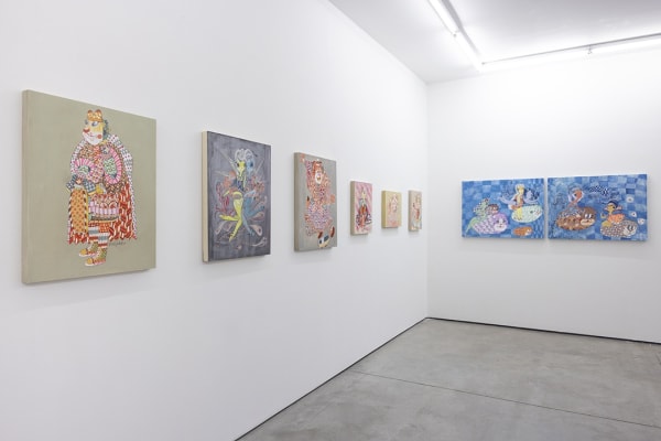 Installation photo of KeFe exhibition