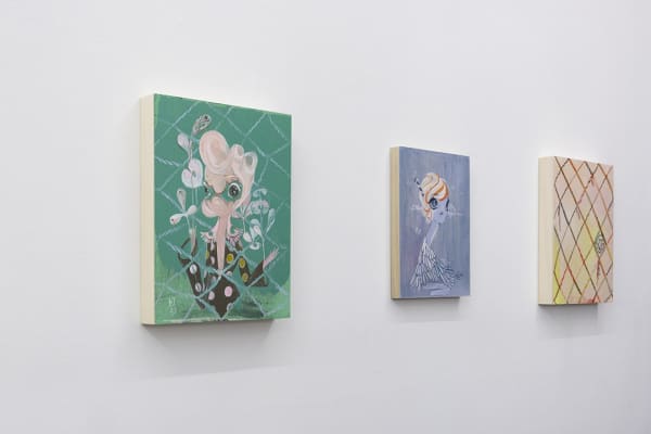 Installation photo of KeFe exhibition