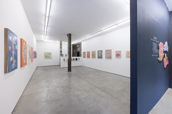 Installation photo of KeFe exhibition