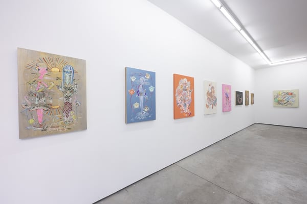 Installation photo of KeFe exhibition