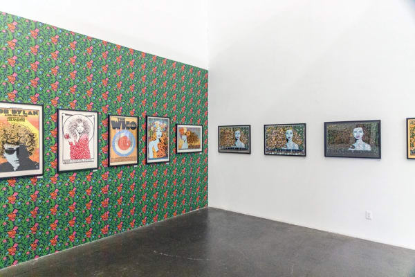 Installation shot of Chuck Sperry exhibition