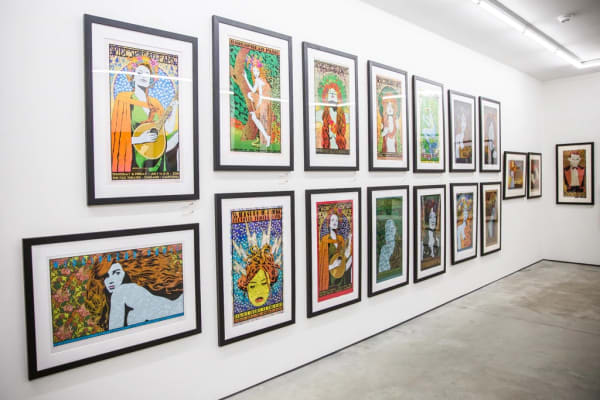 Installation shot of Chuck Sperry exhibition "Helikon"