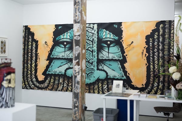 GATS exhibition install photo