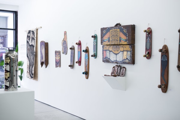 GATS exhibition install photo