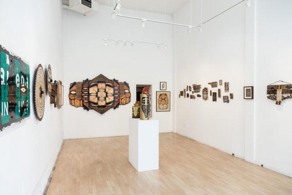 Installation photo of GATS exhibition