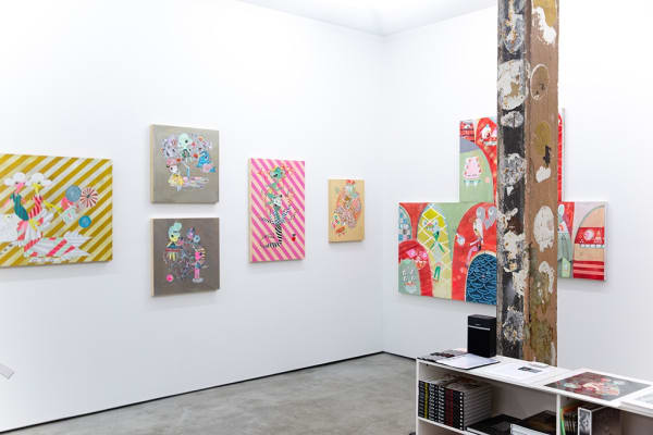 install shot of Kefe exhibition