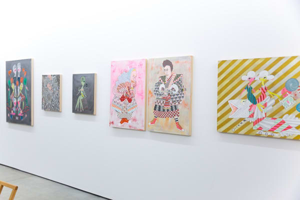 Installation shot of Kefe exhibition