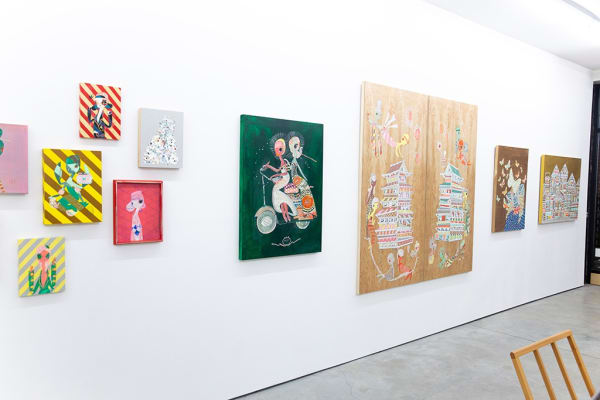 Installation of Kefe exhibition