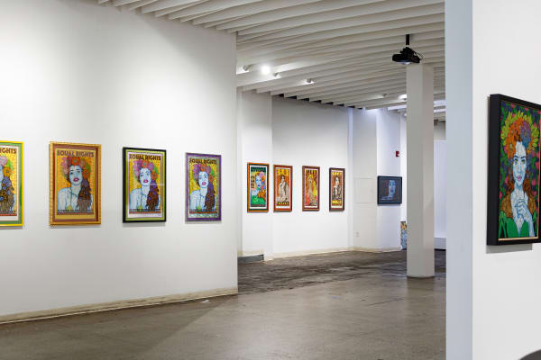Installation view from Chuck Sperry's exhibition Idyllion