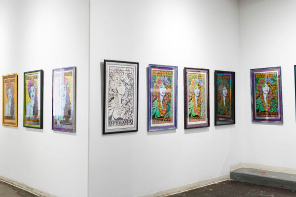 Installation view from Chuck Sperry's Idyllion solo exhibition on view at Mirus Gallery Denver, October 2022.
