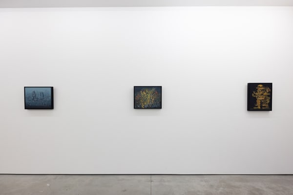 installation shot of David Welker exhibition