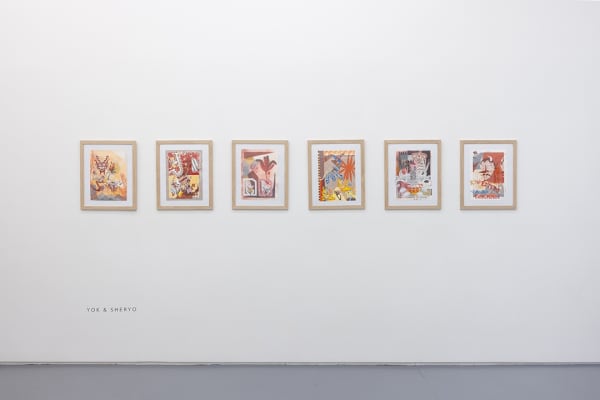 installation photo of Duo exhibition 