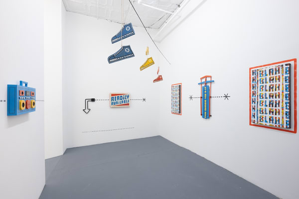 installation photo of Duo exhibition 