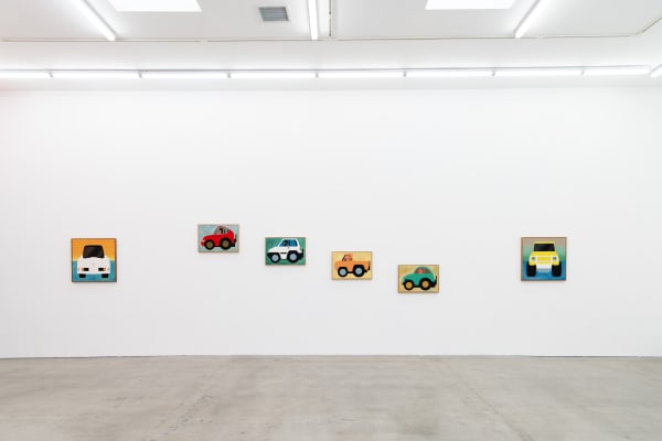 Installation view of Jun Oson's exhibition Loiter at Harman Projects Los Angeles