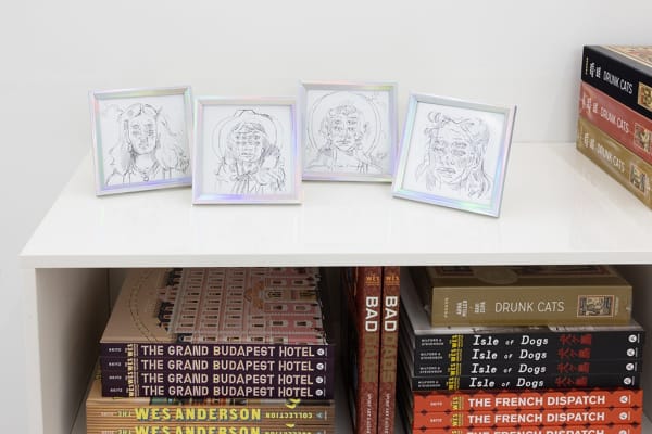 install shot of Dream Wranglers by Alex Garant at Harman Projects