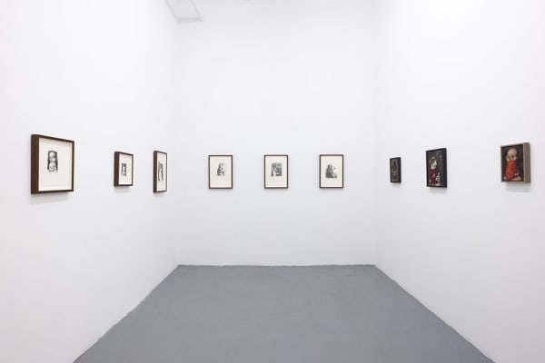 Installation shot of the exhibition Love Bite by Alison Friend