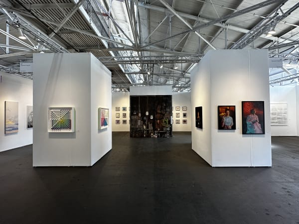 Harman Projects booth at Art Market: San Francisco