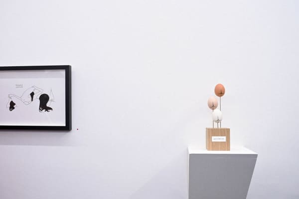 Petite Luxures exhibition install photo