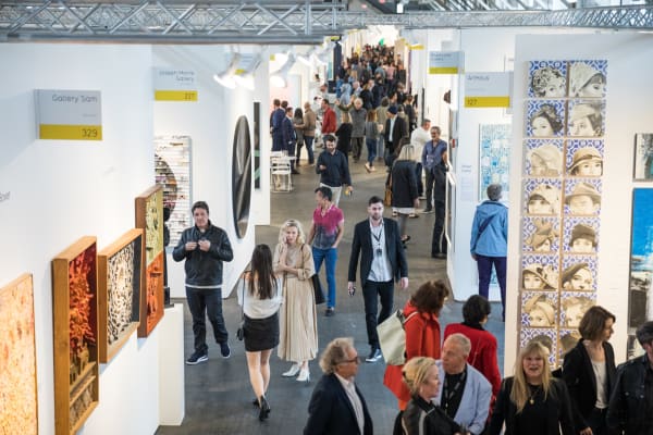 interior view of Art Market SF