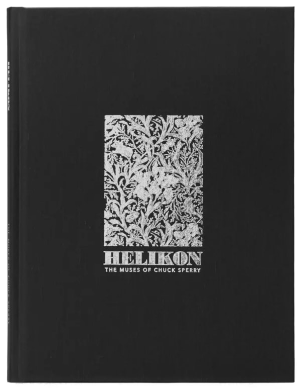 black and silver Helicon book cover