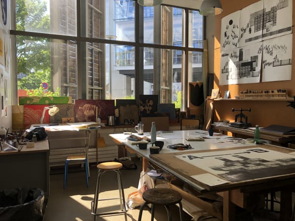 Ukrainian artists at the ESAM Caen Cherbourg