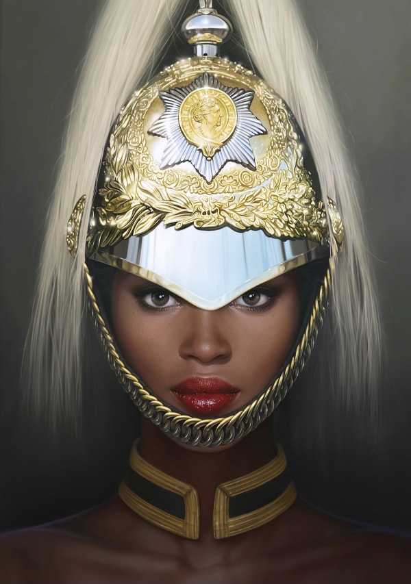Michael Moebius, Naomi Campbell Queens Guard, 2022