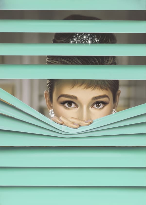 Michael Moebius, Audrey Tiffany Blue 2, 2018