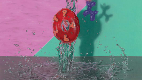 Emily Hartley-Skudder - Flamingo pour, 2025